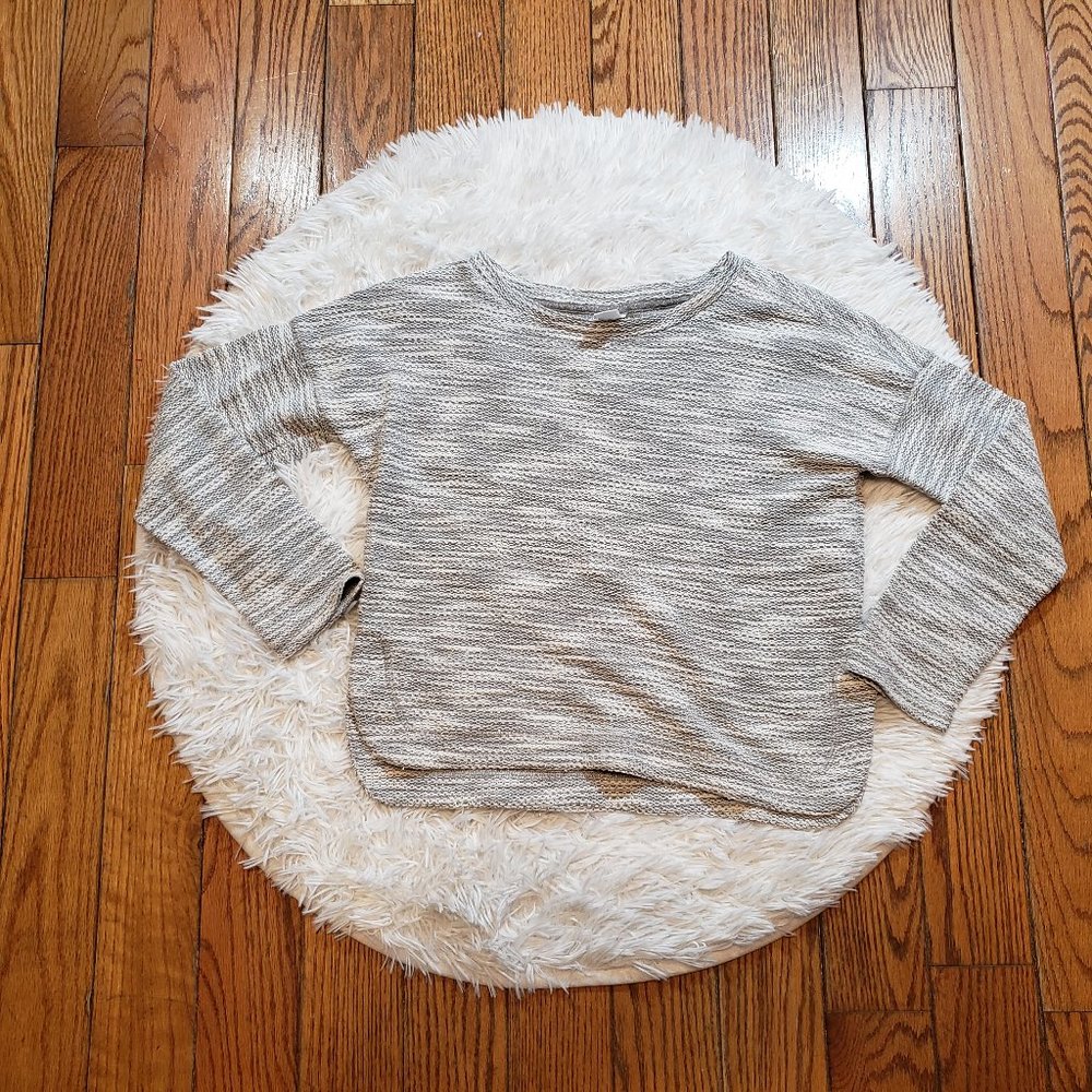 Old Navy Girls' Boxy Shimmer Sweatshirt